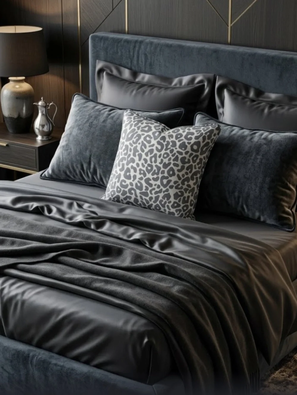 Luxury Cream/ light brown colour cheetah print pillow covers 18’BeyondTapestry